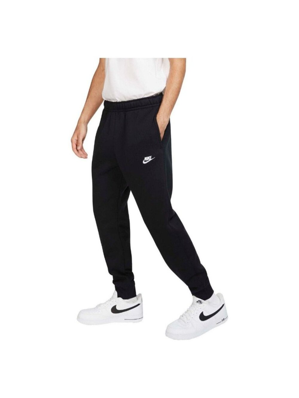 Nike Men's Sportswear Club Jogger Tapered Black Size M NEW WITH TAGS!